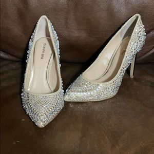 Gianni Bini Rhinestone Heels 8.5
